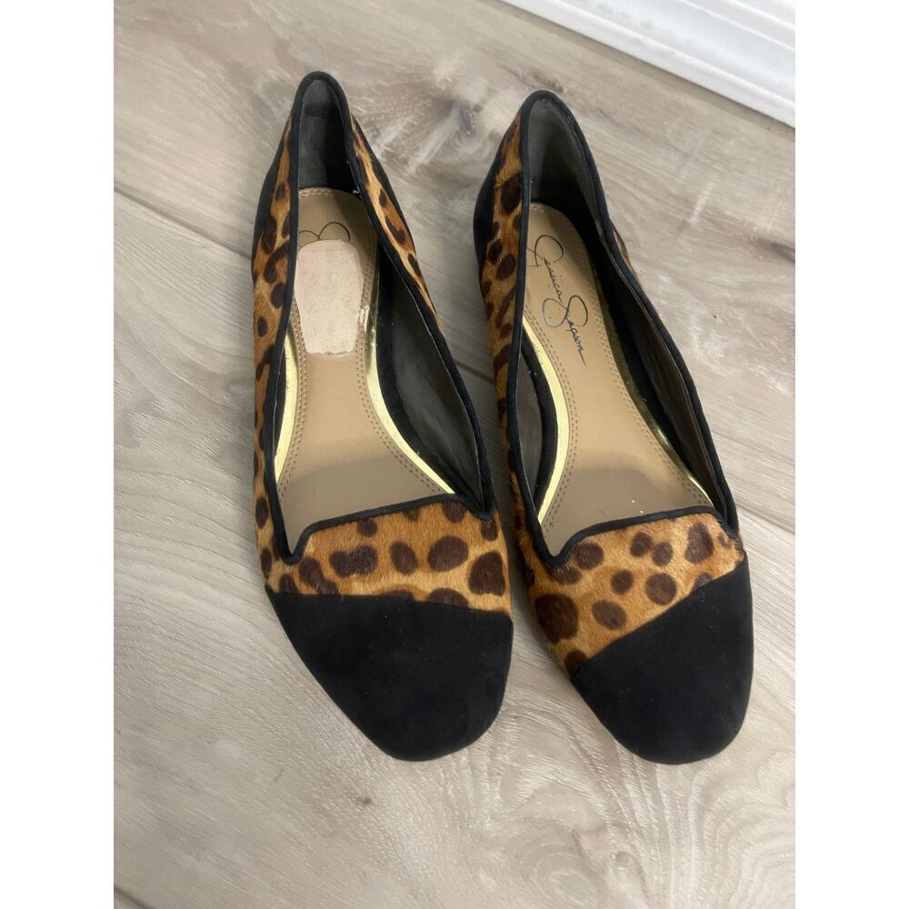 Jessica Simpson Leopard Flats